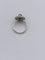 Bague 53 Bague marguerite fleur vintage en or 18k et platine sertie de diamants 58 Facettes