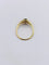 Bague 57 Bague tourbillon en or jaune 18k avec saphir ovale et diamants 58 Facettes