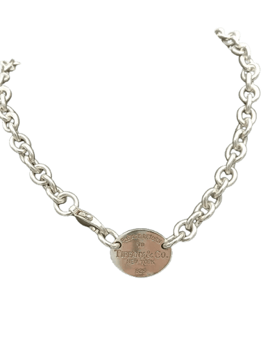 Collier Tiffany & Co - Collier ras-de-cou en argent 925 avec pendentif 58 Facettes