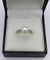 Bague 55 Bague vintage en or gris 18k, perle de culture et diamants 58 Facettes