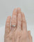 Bague 52.5 Bague solitaire en or 18K bicolore avec diamant 58 Facettes