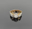 Bague 52.5 Bague solitaire en or 18K bicolore avec diamant 58 Facettes