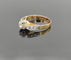 Bague 52.5 Bague solitaire en or 18K bicolore avec diamant 58 Facettes