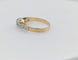 Bague 52.5 Bague solitaire en or 18K bicolore avec diamant 58 Facettes