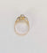 Bague 52.5 Bague solitaire en or 18K bicolore avec diamant 58 Facettes