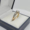 Bague 52.5 Bague solitaire en or 18K bicolore avec diamant 58 Facettes