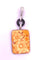 Pendentif Pendentif Art déco en or gris 18K, corail, onyx et diamants 58 Facettes