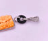 Pendentif Pendentif Art déco en or gris 18K, corail, onyx et diamants 58 Facettes
