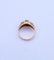 Bague 51 Bague rétro en or jaune 18K sertie d’un diamant 58 Facettes
