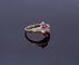Bague 52.5 Bague Toi & Moi vintage en or jaune 18K avec rubis poire et diamants 58 Facettes