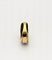 Bague 55 Bague jarretière vintage en or jaune 18k avec rubis et diamants 58 Facettes