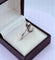 Bague 56 Bague Toi & Moi en or gris 18K et diamants 58 Facettes