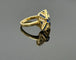 Bague 53 Bague vintage style Art déco en or jaune, saphirs et diamants 58 Facettes
