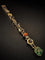 Bracelet Slide - Bracelet en or jaune 14 kt avec pierres précieuses et émaux 58 Facettes