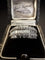Bague 54 Bague années 1970 en platine avec saphir et diamants 58 Facettes