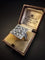 Bague 54 Bague en or blanc 18 carats avec aigues-marines et diamants 58 Facettes