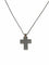 Collier Damiani - Collier pendentif croix en or blanc 18k et diamants 58 Facettes