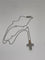 Collier Damiani - Collier pendentif croix en or blanc 18k et diamants 58 Facettes