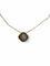 Collier Collier pendentif en or jaune 18k avec diamants et saphirs 58 Facettes