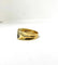 Bague 55 Bague toi et moi en or jaune 18 carats tourmaline et aigue-marine 58 Facettes