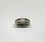 Bague 52 Alliance tour complet - Bague en or gris 750 sertie de diamants 58 Facettes