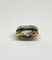 Bague 57 Bague en or jaune sertie de saphirs et diamants 58 Facettes