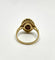 Bague 54 Bague marquise Art déco en or jaune 18K, diamants et rubis 58 Facettes