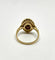 Bague 54 Bague marquise Art déco en or jaune 18K, diamants et rubis 58 Facettes