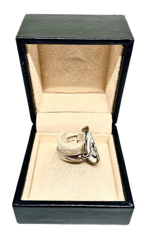 Bague 54 Bulgari Astrale - Bague GM en or gris 750 58 Facettes