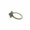 Bague 60 Bague marguerite en or gris 750 et diamants 58 Facettes