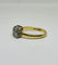 Bague 55 Bague en or jaune 750 sertie de 5 diamants 1,15 ct 58 Facettes