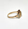 Bague 53 Bague Tank en or jaune et blanc avec diamant 0,07 ct 58 Facettes