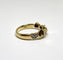 Bague 56 Bague motifs cœurs en or jaune 18K et diamants 58 Facettes