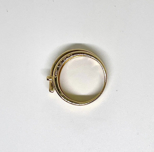 Bague 53 Guy Laroche - Bague en or jaune et pierres multicolores 58 Facettes