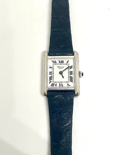 Montre Chopard Tank - Montre en or blanc 750/1000 58 Facettes