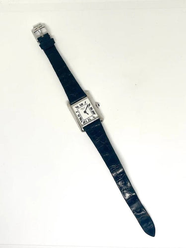 Montre Chopard Tank - Montre en or blanc 750/1000 58 Facettes