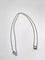 Collier Collier solitaire 1 carat en or blanc 750/1000 et diamant naturel 58 Facettes