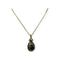 Pendentif Pendentif œuf en or jaune 18k et hématite 58 Facettes 330089592