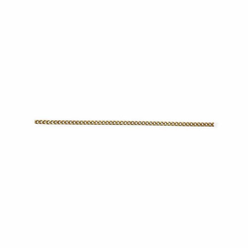 Collier Chaîne maille gourmette en or jaune 50 cm 58 Facettes 330089854