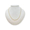 Collier Chaîne maille forçat 45,5 cm en or jaune 18k 58 Facettes 330091605
