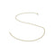 Collier Chaîne maille forçat 45,5 cm en or jaune 18k 58 Facettes 330091605