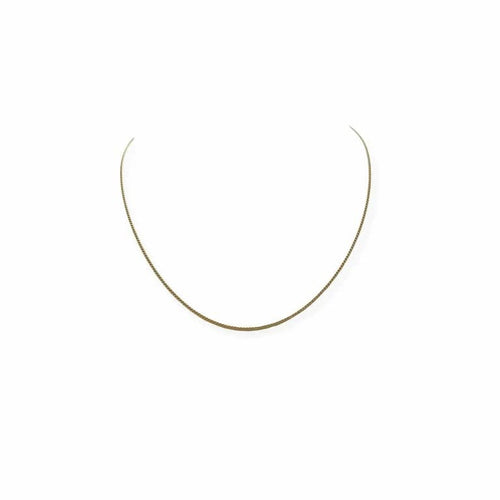 Collier Chaîne maille gourmette 56 cm en or jaune 18K 58 Facettes 330091291