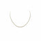 Collier Chaîne maille gourmette 56 cm en or jaune 18K 58 Facettes 330091291