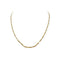 Collier Chaîne Figaro en or jaune 18k 58 Facettes 330089948