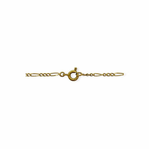 Collier Chaîne Figaro en or jaune 18k 58 Facettes 330089948