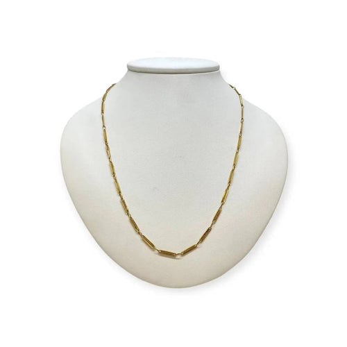 Collier Collier - Maille alternée travaillée en or jaune 18K 58 Facettes 330091924