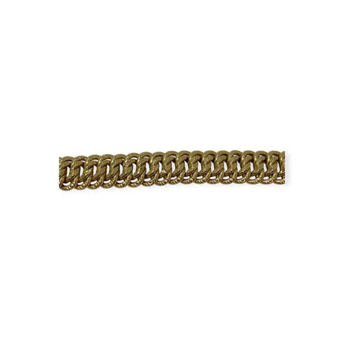 Bracelet Bracelet maille américaine en or jaune 750 (18 k) 58 Facettes 330092479