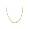 Collier Chaîne maille marine 46 cm en or jaune 750 58 Facettes 330092670