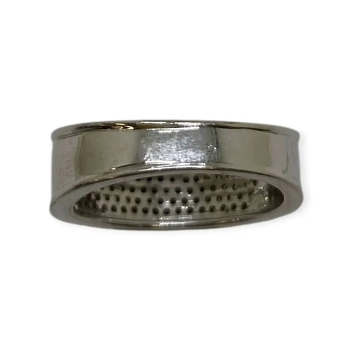 Bague 50 Bague en or blanc 18K sertie de diamants 58 Facettes 330085406