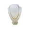 Collier Collier maille Figaro en or jaune 750 58 Facettes 330084162